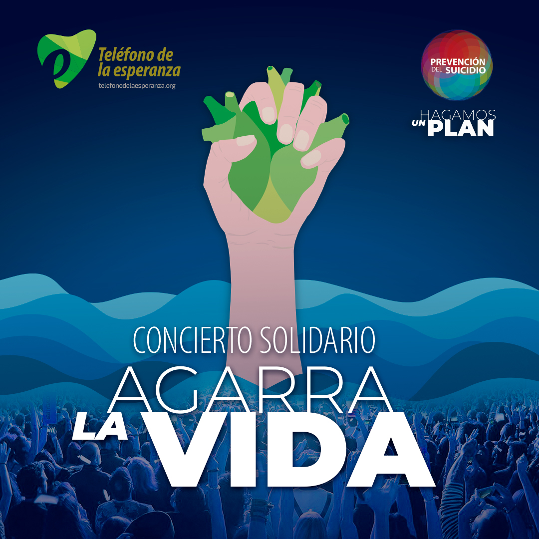 Noroeste Madrid | El concierto solidario ‘Agarra la vida’ contará con importantes artistas sensibilizados con la salud emocional