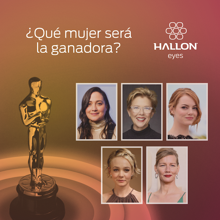 #HallonEyes Ellas destacan en los medios y están nominadas a los Premios Oscar 2024